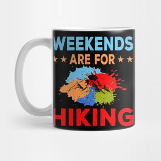 Weekend Are For Hiking Mug